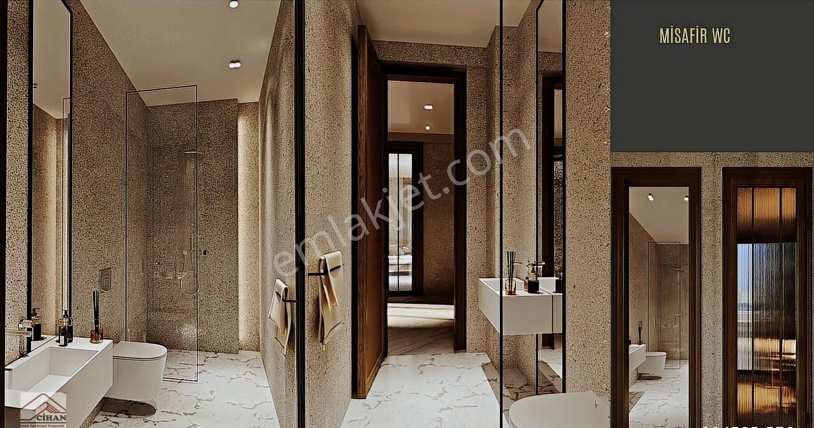 Site İçersinde Özel Tasarım Lüks Satılık Villa - Görsel 25