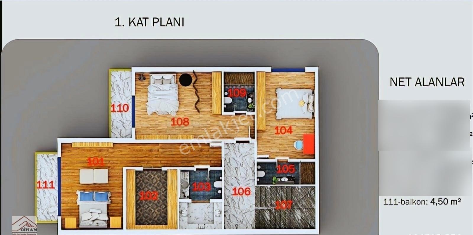 Site İçersinde Özel Tasarım Lüks Satılık Villa - Görsel 10