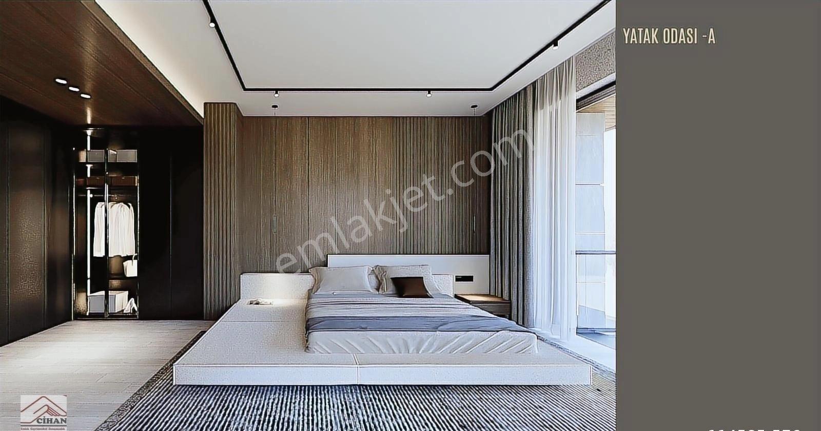 Site İçersinde Özel Tasarım Lüks Satılık Villa - Görsel 16