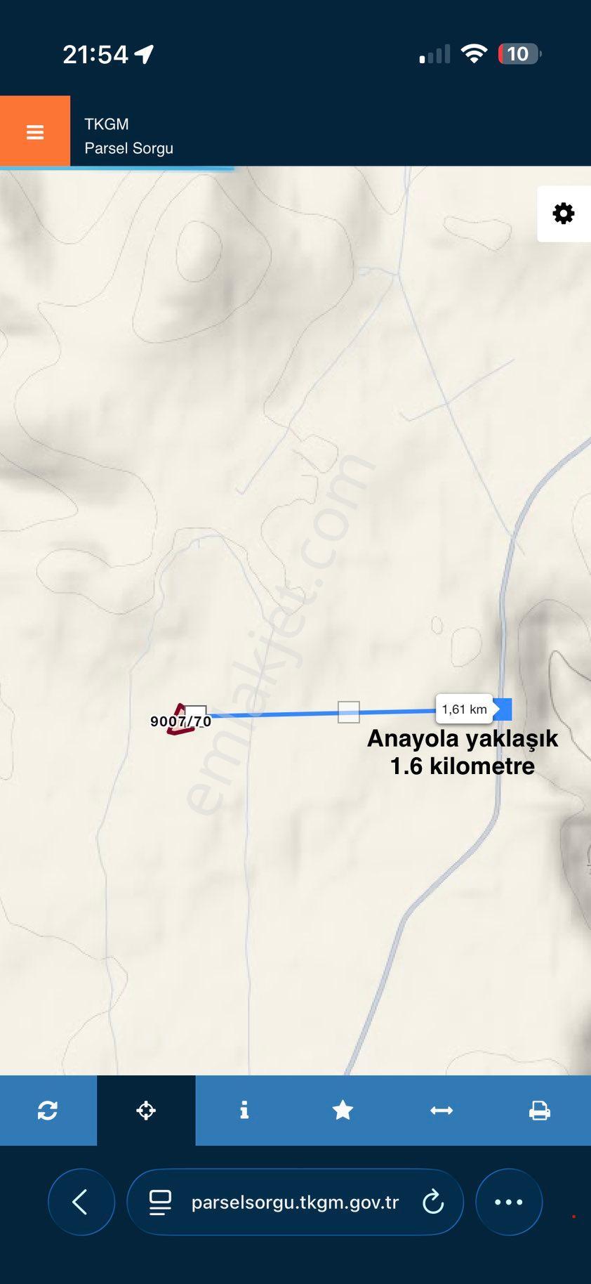 Erkılet Tepede 11.059 M2 Tek Tapu Satılık Tarla - Görsel 5