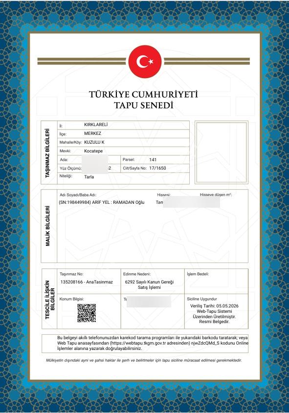Sabit Taksitle Yer Satıyoruz..hemen Tapu..müstakil 20 Dönüm - Görsel 2