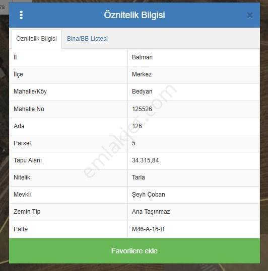 Emlak 72 Den Bedyan 'da Hisseli İki Ayrı Tarla - Görsel 5