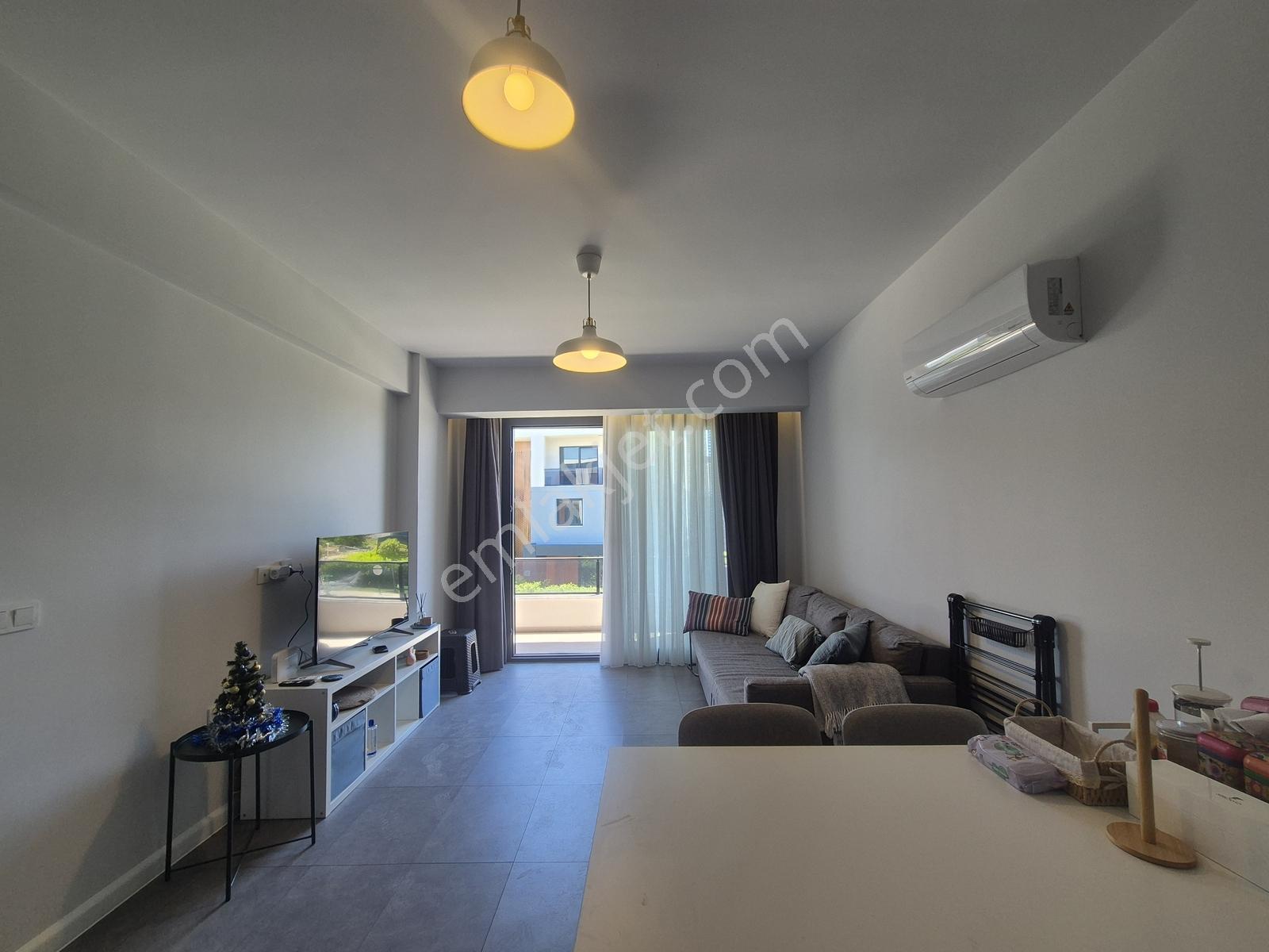 Dalamanda Havuzlu Lüks Sitede 1+1 Eşyalı Kiralık Daire - Görsel 31