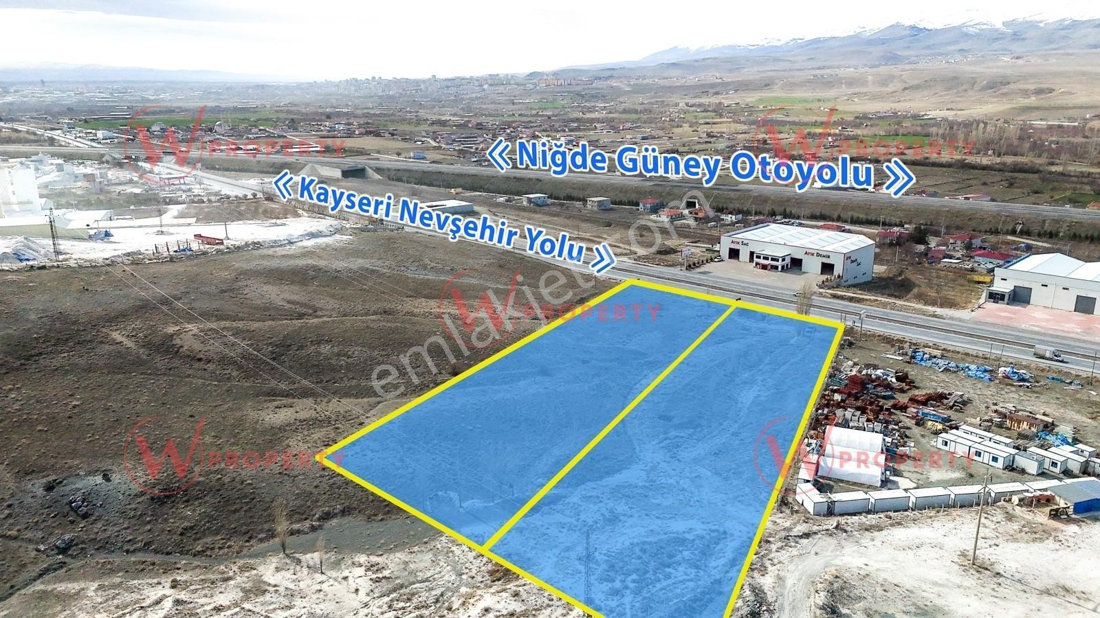 W Property Niğde'de Kayseri Yoluna Cephe 11.912 M2 İmarlı Arsa - Görsel 5