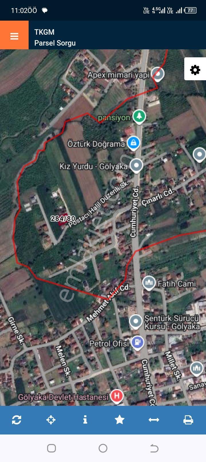 Konut İmarlı %40 Arsa Düzce Gölkaya Esen Mah. - Görsel 4