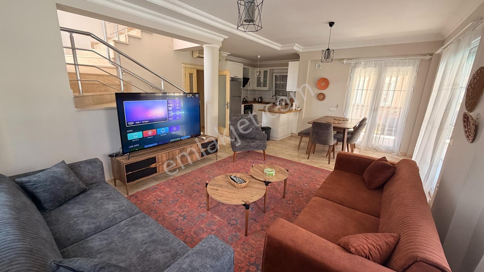 4+1 Lüks Tripleks Villa | Ortak Havuzlu Sitede Full Eşyalı Yaşam - Görsel 15