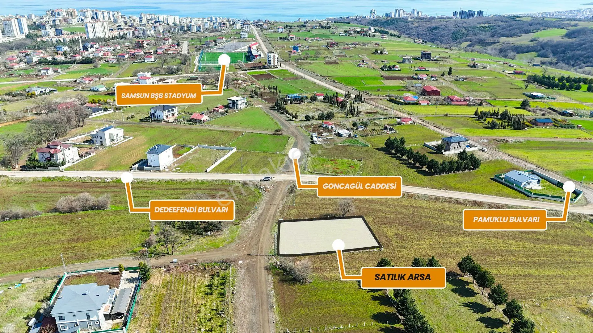 5 Kat 1.50 Emsal Cadde Cepheli 836 M Satılık Arsa - Görsel 5
