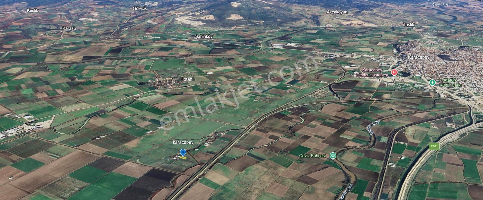 Karacabey Canbalıda Yatırımlık Ulaşımı Kolay 934m2 Satılık Tarla - Görsel 2