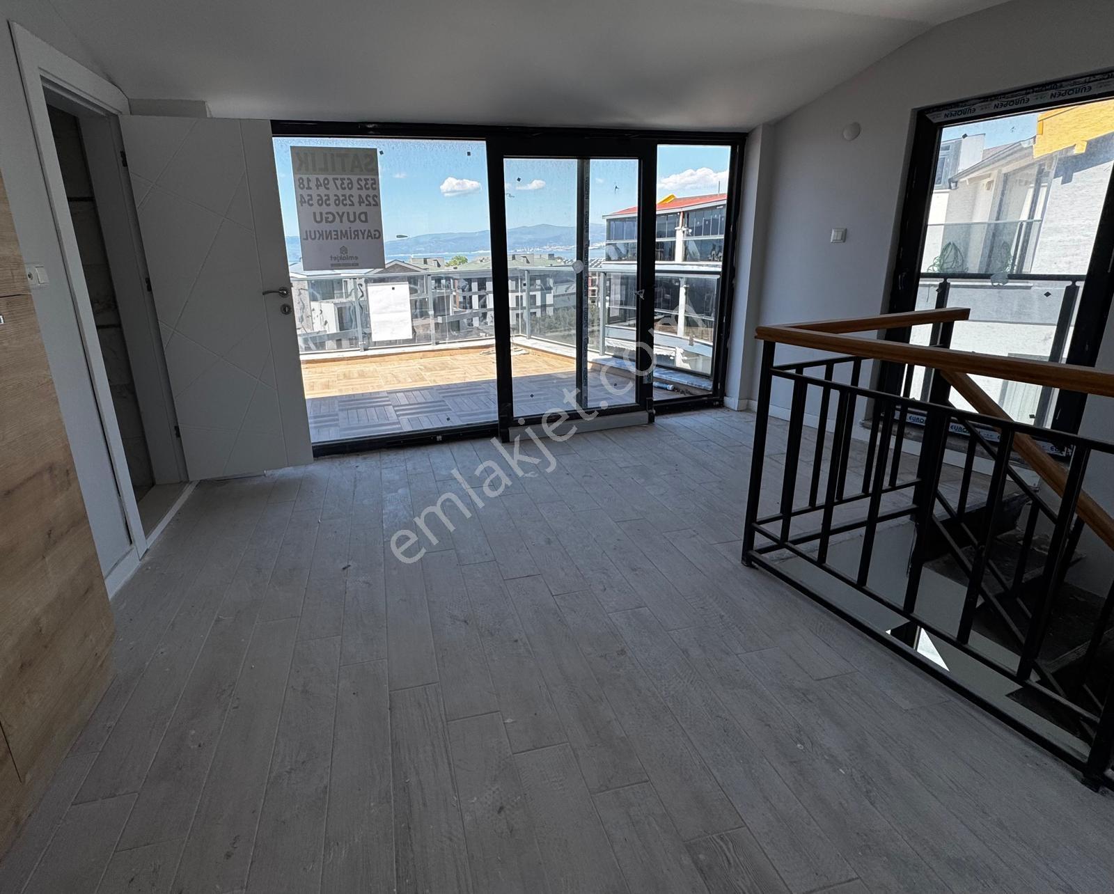 Kurşunlu'da Deniz Manzaralı Satılık Dubleks Daire - Görsel 13