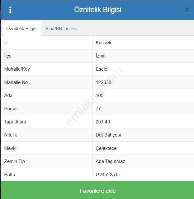 Fırsat ! Köy İçi Satılık 291 M2 İmarlı Arsa İzmit / Eseler Mah - Görsel 4