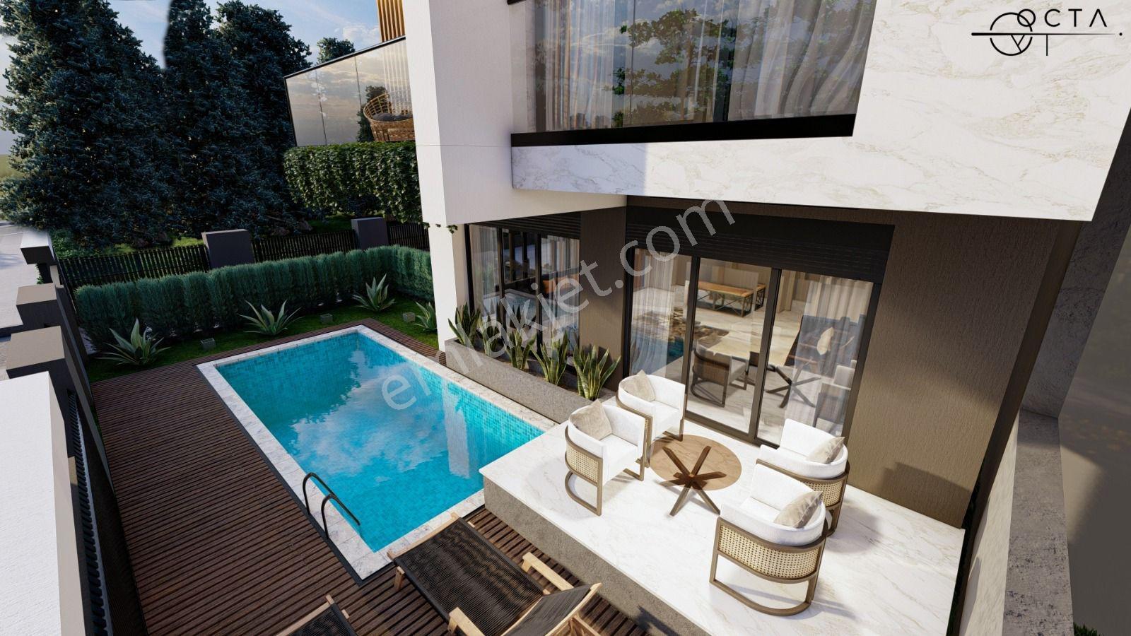 Kemerağzında Vatandaşlığa Uygun,faturalı, Özel Havuzlu 4+1 Villa - Görsel 11