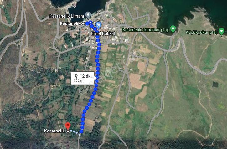 Balıkesir Erdek Kestanelik Mah. 949 M2 Satılık Bahçe Merkezi Konumda Yatırımlık - Görsel 19