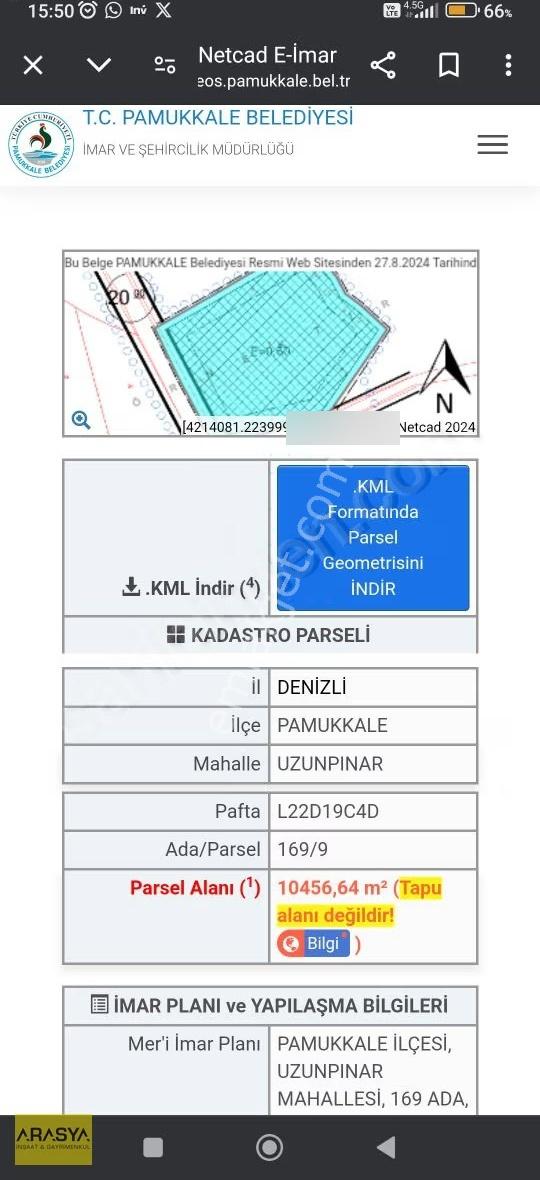 Özel İmarlı 10456 M2 Ana Asfalt Cepheli Sanayi Parseli - Görsel 2