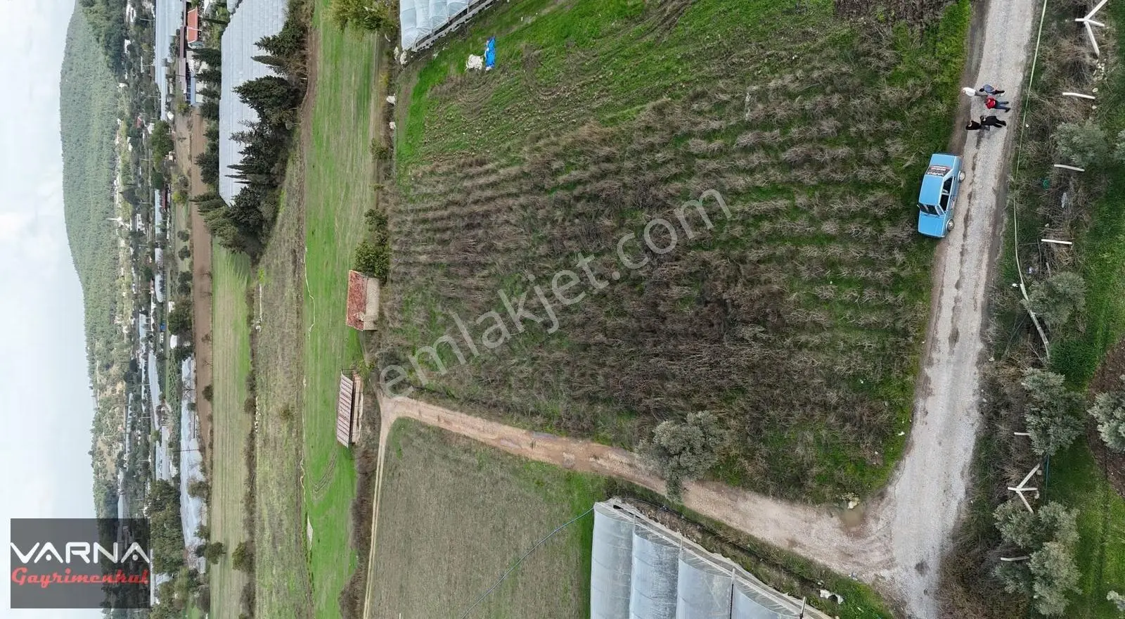 İzmir Değirmenderede Satılık Tektapu 2.650 M2 Köşe Tarla - Görsel 3