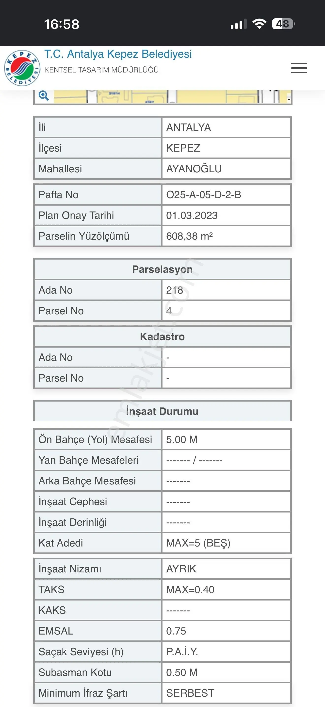 Kepez Ayanoğlu’nda Müstakil Binalı Satılık Arsa - Görsel 3