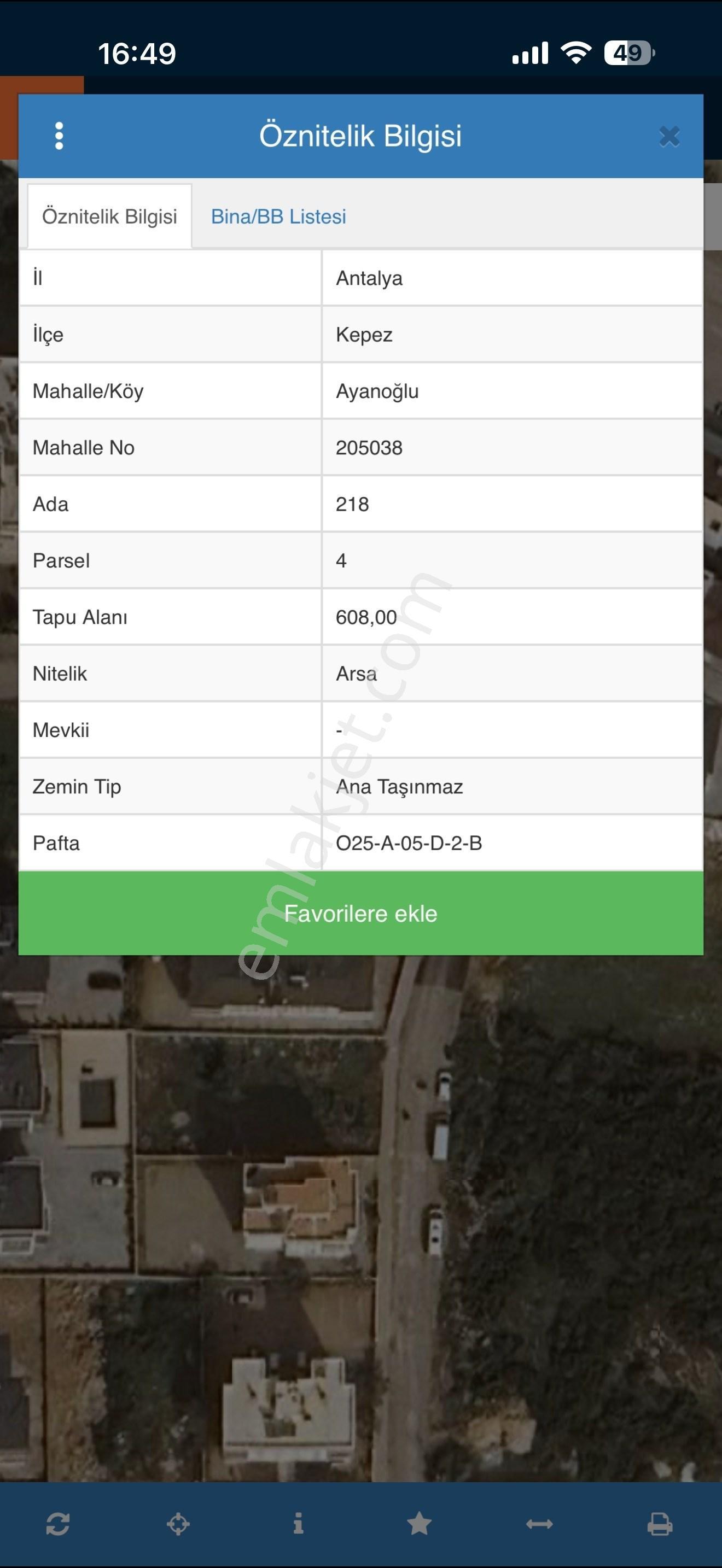 Kepez Ayanoğlu’nda Müstakil Binalı Satılık Arsa - Görsel 4