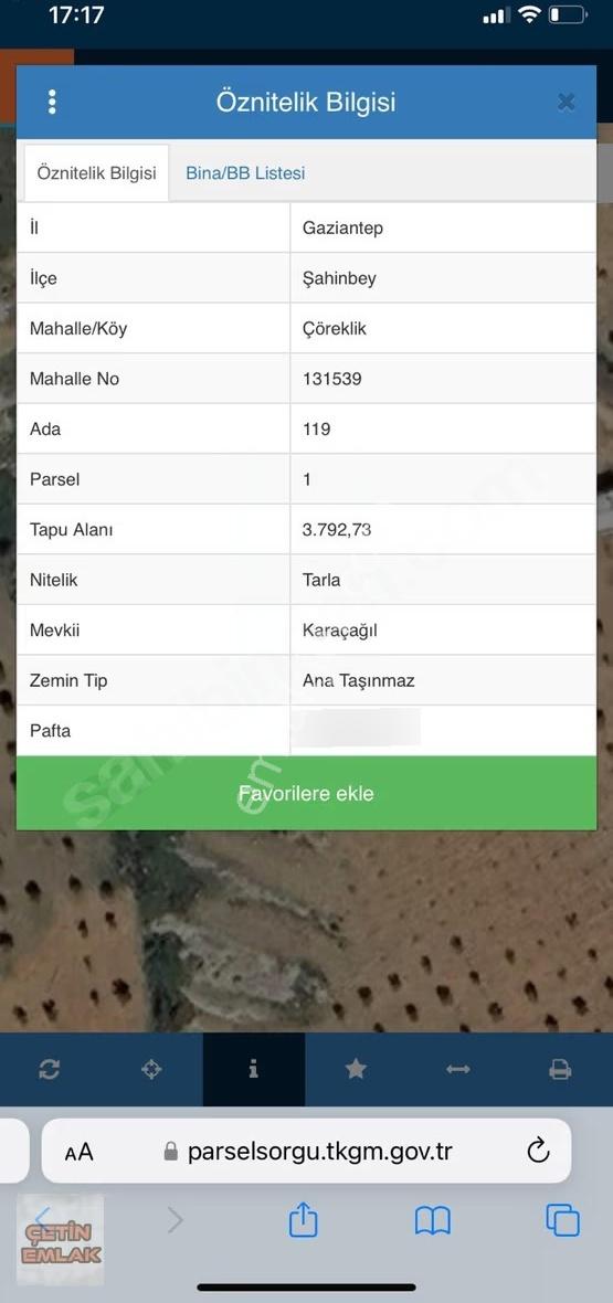 Çetin Emlak'tan.çöreklik Köyünde Zeytinlik
