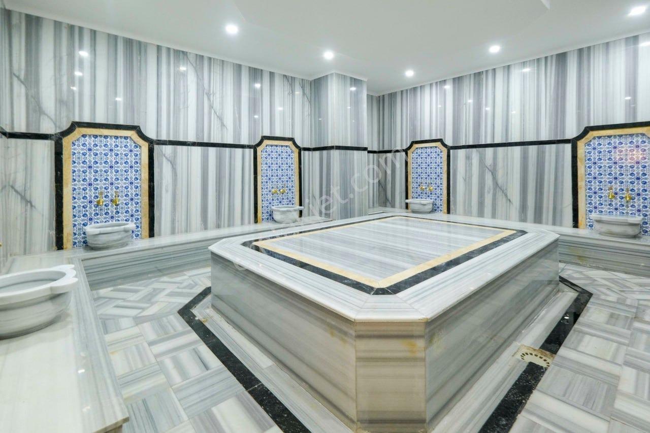 Alanyada Full Aktiviteli Sitede Full Eşyalı Deniz Manzaralı 2+1 - Görsel 18