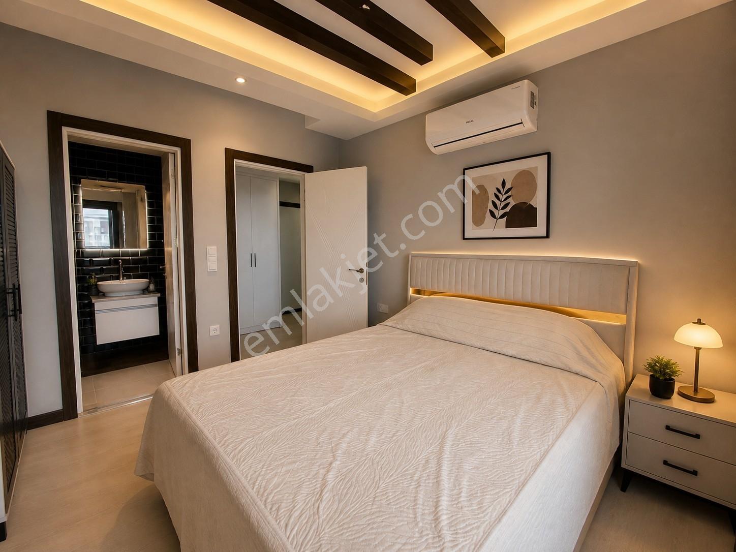 Alanyada Full Aktiviteli Sitede Full Eşyalı Deniz Manzaralı 2+1 - Görsel 11