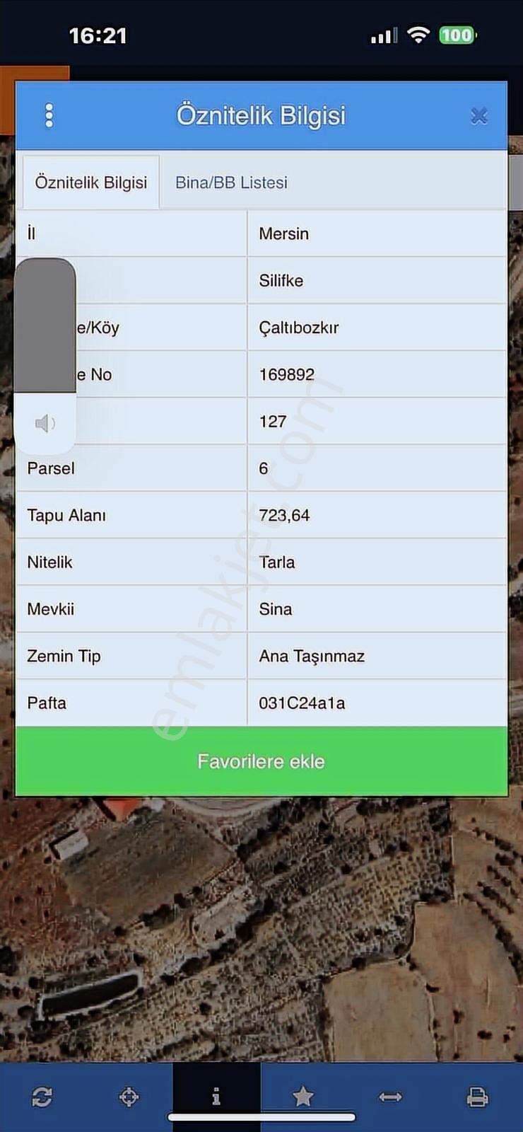 Talip Ak Gayrimenkulden Çaltıbozkır Mah İmarlı 723 M2 - Görsel 3