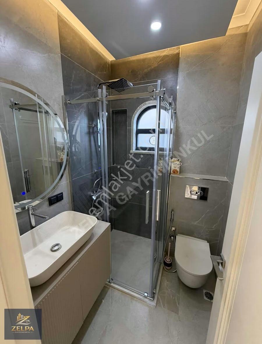 Site İçinde Full Deniz Manzaralı Lüks Eşyalı Yeni Nesil Villa - Görsel 26