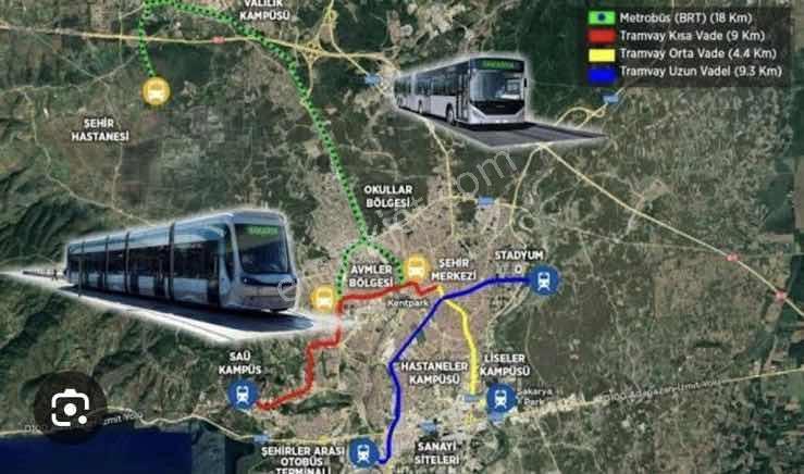 Satılık 602m2 Yeni Stad Karşısı Yeni Tramvay Son Durak Yanı - Görsel 2