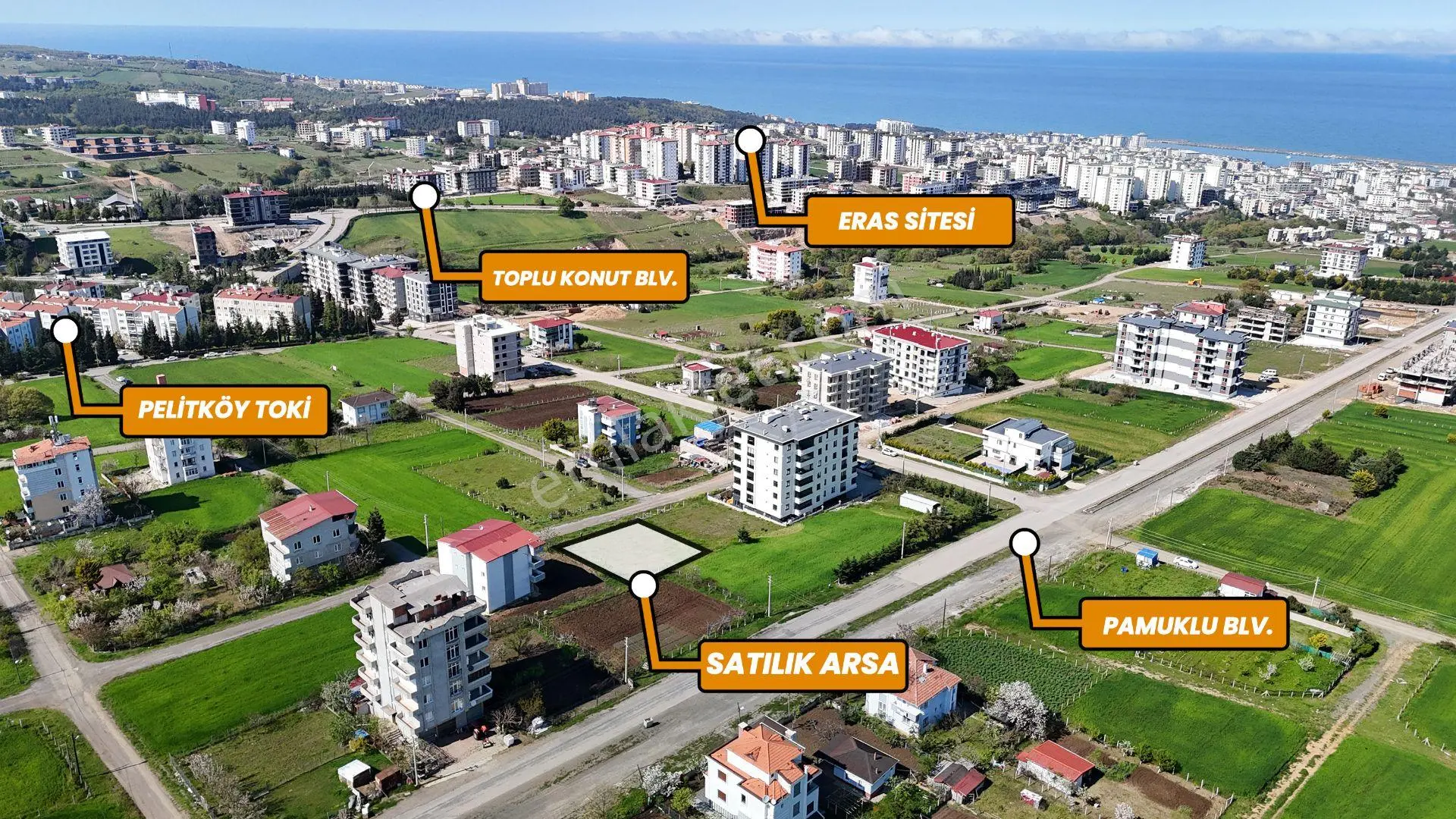 1.80 Emsalli Cadde Cepheli İnşaat Bölgesinde Arsa - Görsel 5
