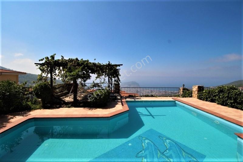 Alanya Tepe Mah. 4+1 Müstakil Villa Deniz Doğa Şehir Kale Manzar - Görsel 31