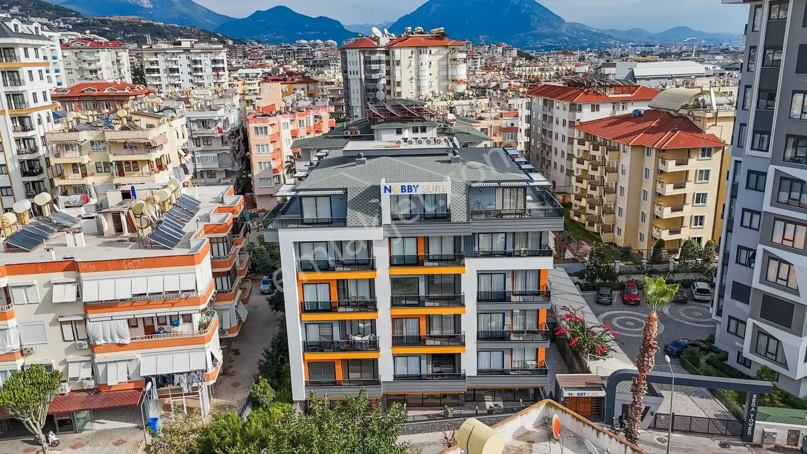 Alanya Güllerpınarı Mah. Denize Sadece 450m 1+1 Yeni Daire