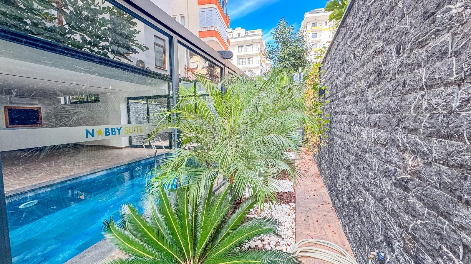 Alanya Güllerpınarı Mah. Denize Sadece 450m 1+1 Yeni Daire - Görsel 33