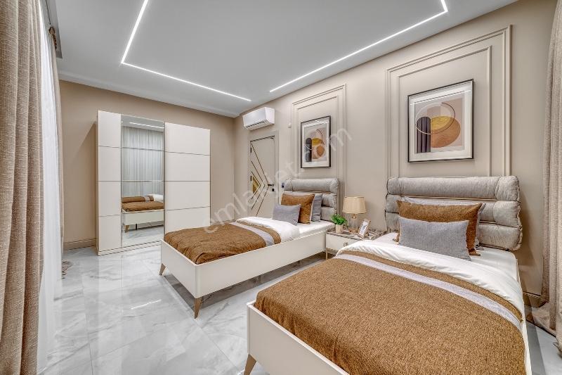 Alanya Tepe Mah. Lüks Eşyalı Deniz Doğa Ve Kale Manzaralı Villa - Görsel 8