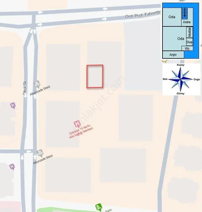 Altunizade Sitesinde Metro, Metrobüse Yakın Manzaralı Mobilyalı - Görsel 5