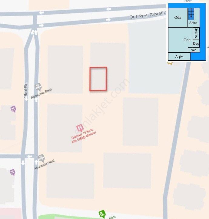 Altunizade Sitesinde Metro, Metrobüse Yakın Manzaralı Mobilyalı - Görsel 30