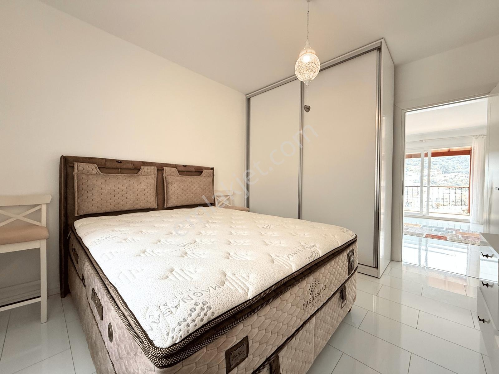 Bodrum Umurca Deniz Manzaralı Geniş Balkonlu Satılık 2+1 Daire - Görsel 24
