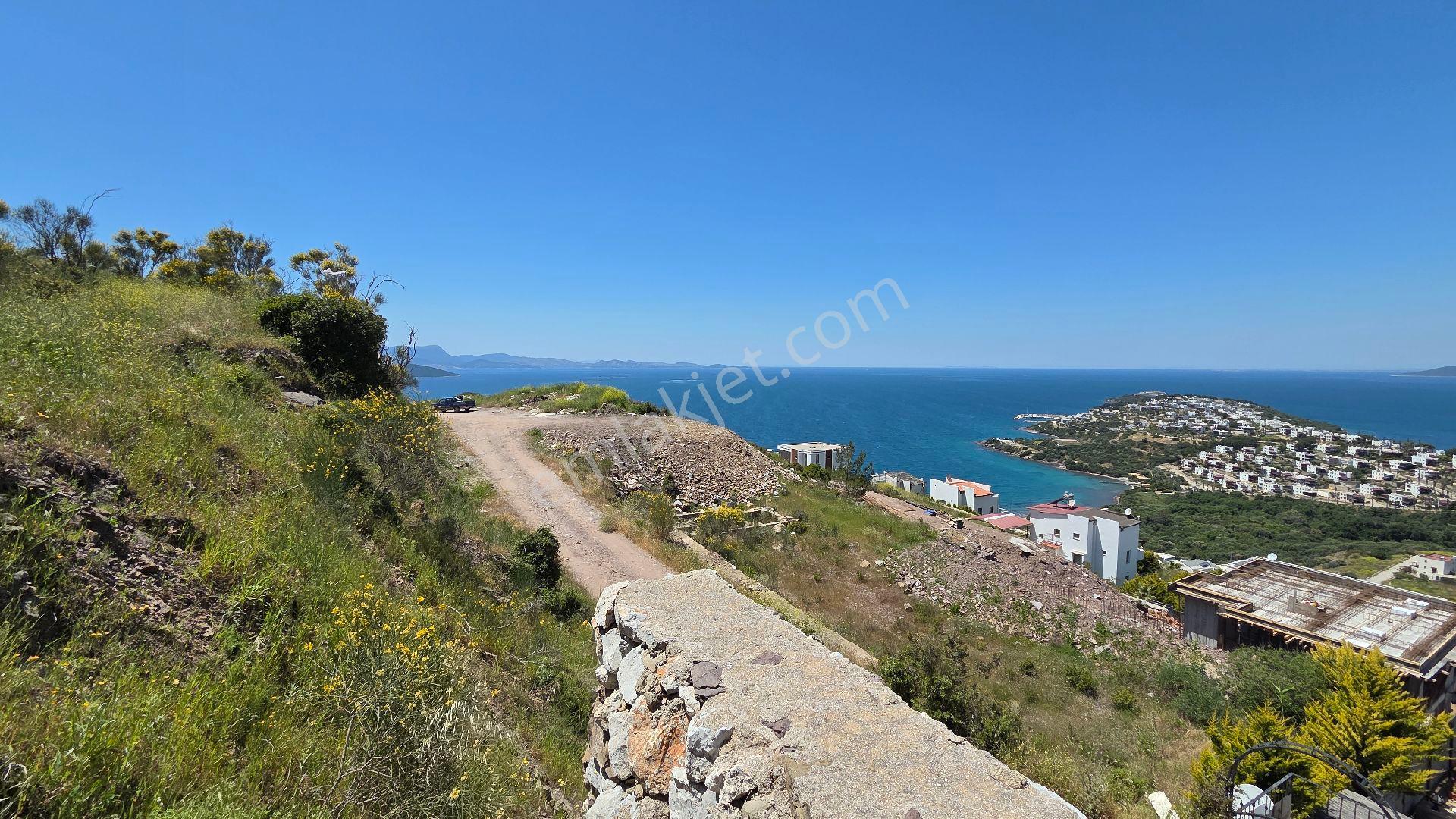 Muğla Bodrum Boğaziçi Satılık Deniz Manzaralı Arsa - Görsel 2