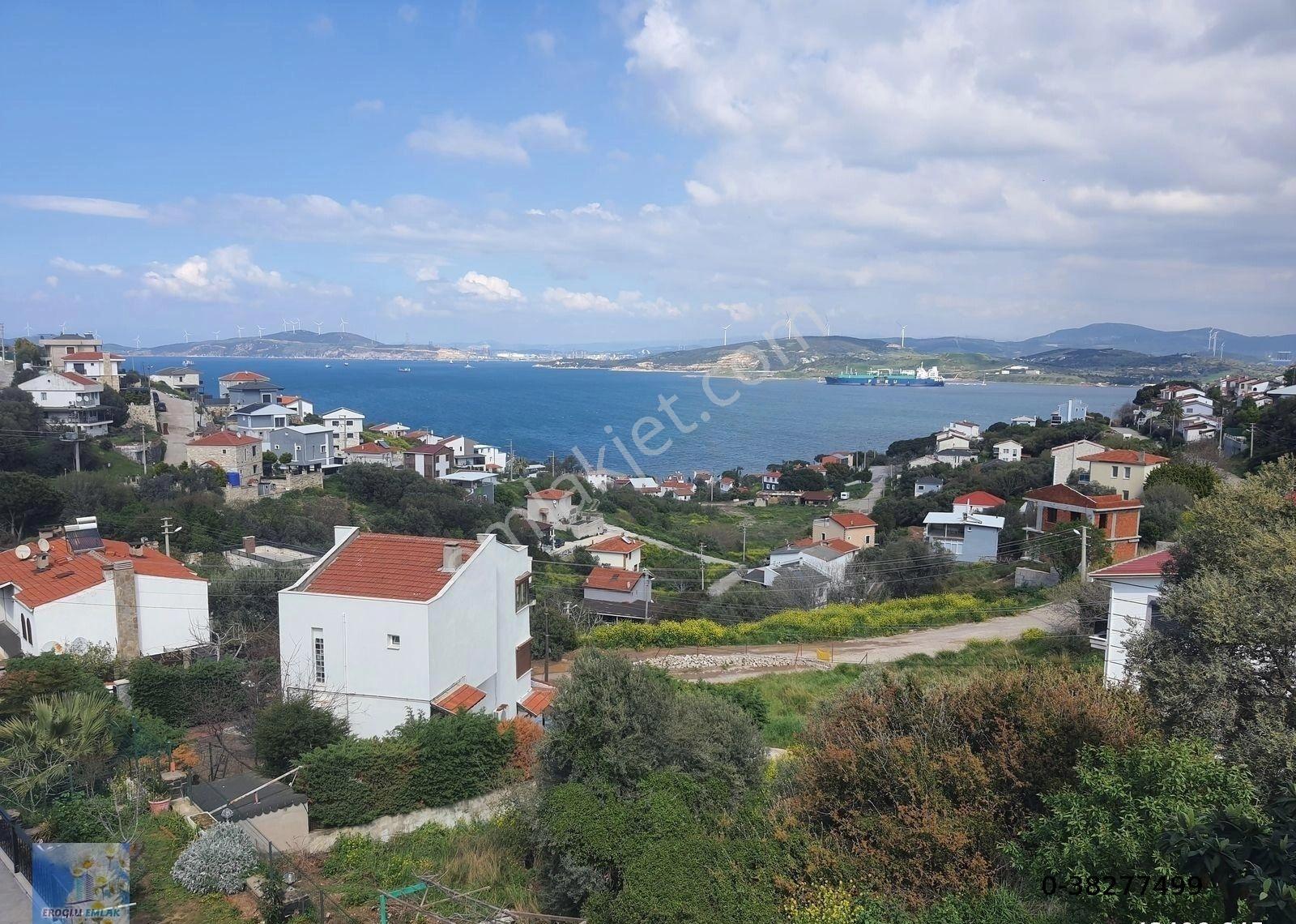Deniz Ve Körfez Manzaralı Bahçeli Mustakil Yazlık Villa - Görsel 25