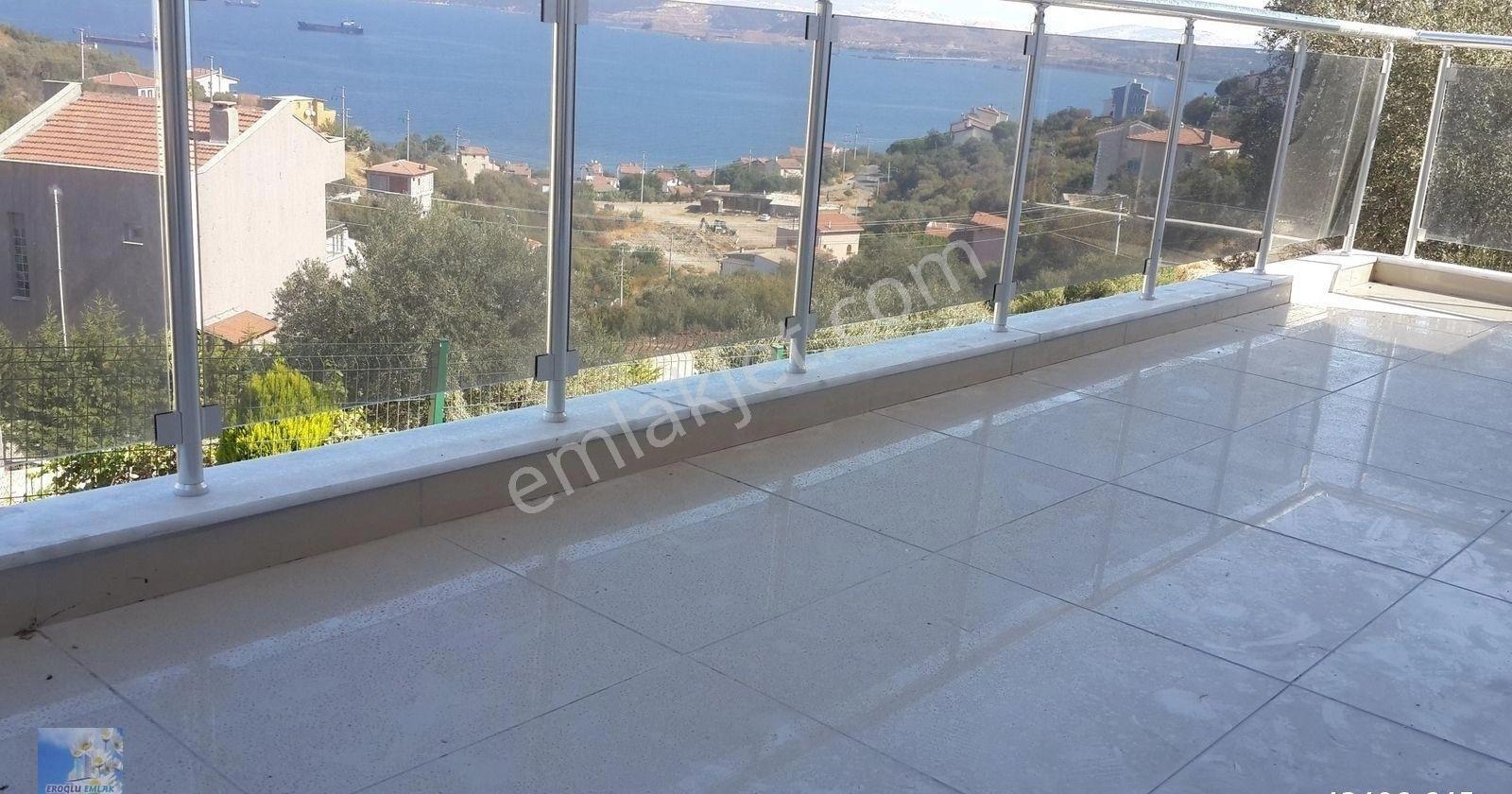 Deniz Ve Körfez Manzaralı Bahçeli Mustakil Yazlık Villa - Görsel 26