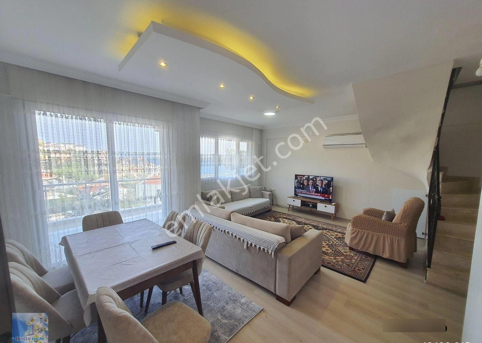 Deniz Ve Körfez Manzaralı Bahçeli Mustakil Yazlık Villa - Görsel 18