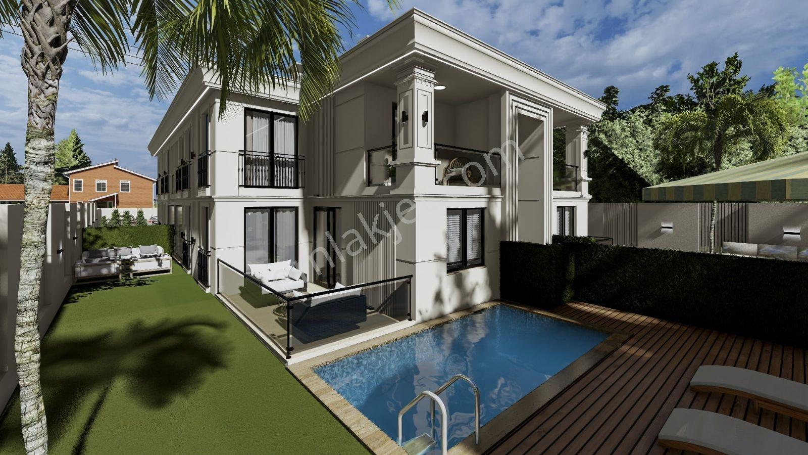 Önerlerde %40 Peşinatla Projeden Havuzlu 3+1 Satılık Loft Villa - Görsel 2