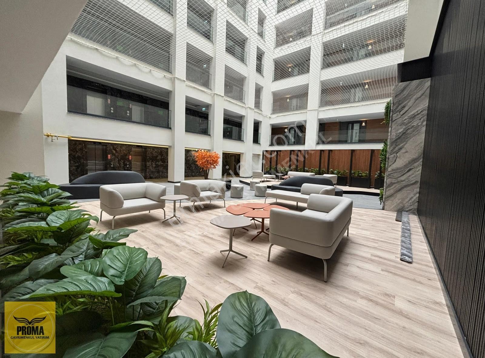 Proma'dan Aydoğanlar Capella Plaza 88m2 Ayrı Mutfaklı Köşe Ofis