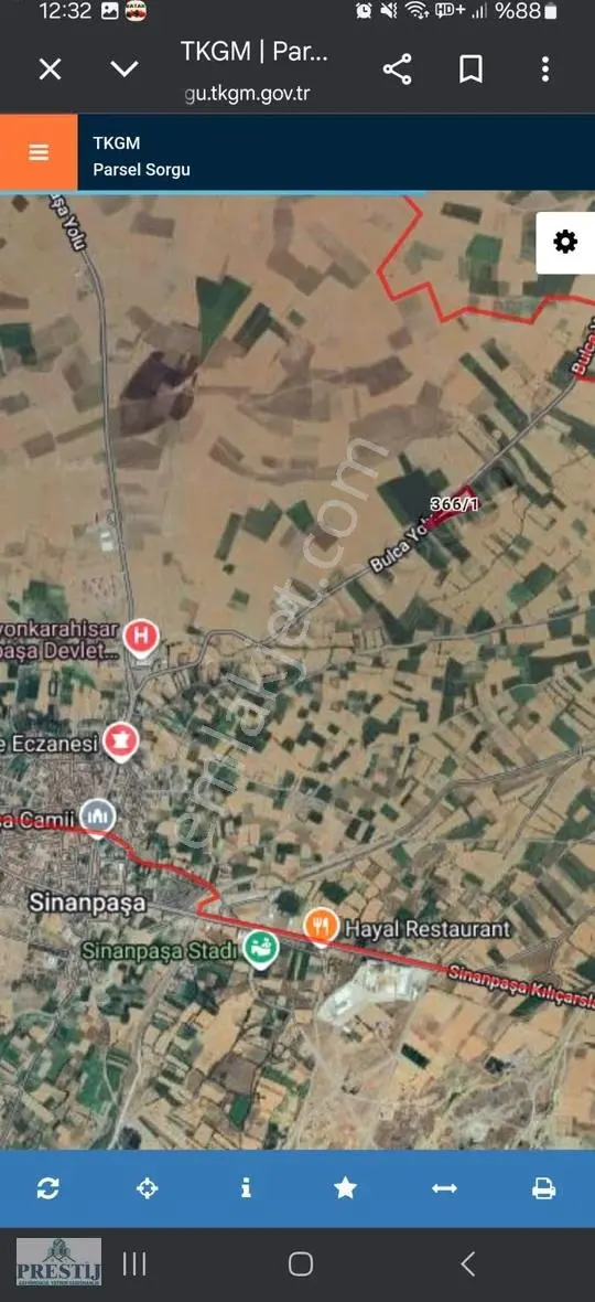 Bulca Yolu Üzerinde Yatırımlık Tarla - Görsel 3