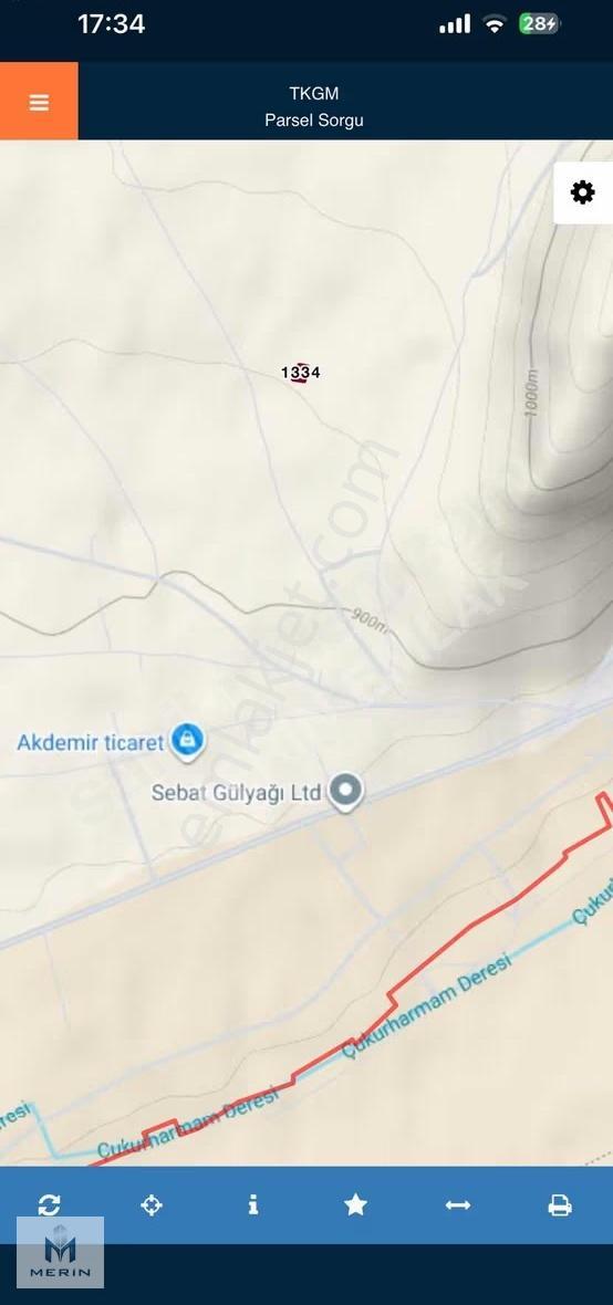 Isparta'da Toki Projesine Yakınprim Potansiyelli Satılık Tarla - Görsel 6