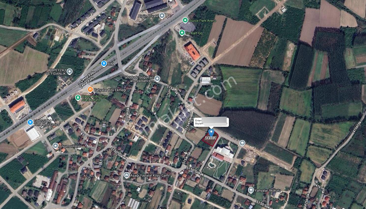 Yahyalar Mahallesi'nde Çevre Yoluna Cephe 1978 M² Değerli Satılık Arsa - Görsel 15