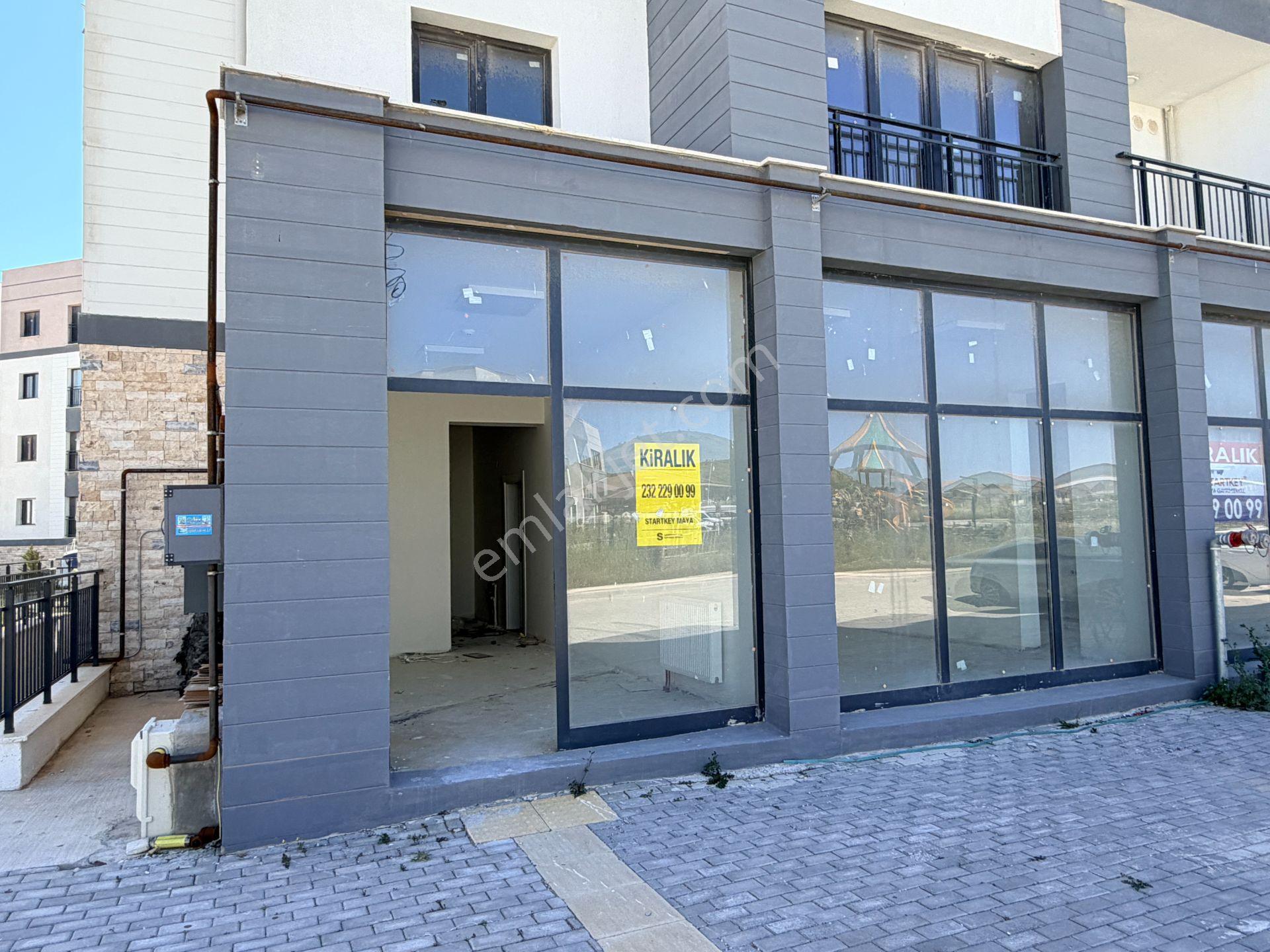 Seferihisar Toki Önü Açık Çift Bölmeli Kiralık Sıfır Köşe Dükkan - Görsel 8