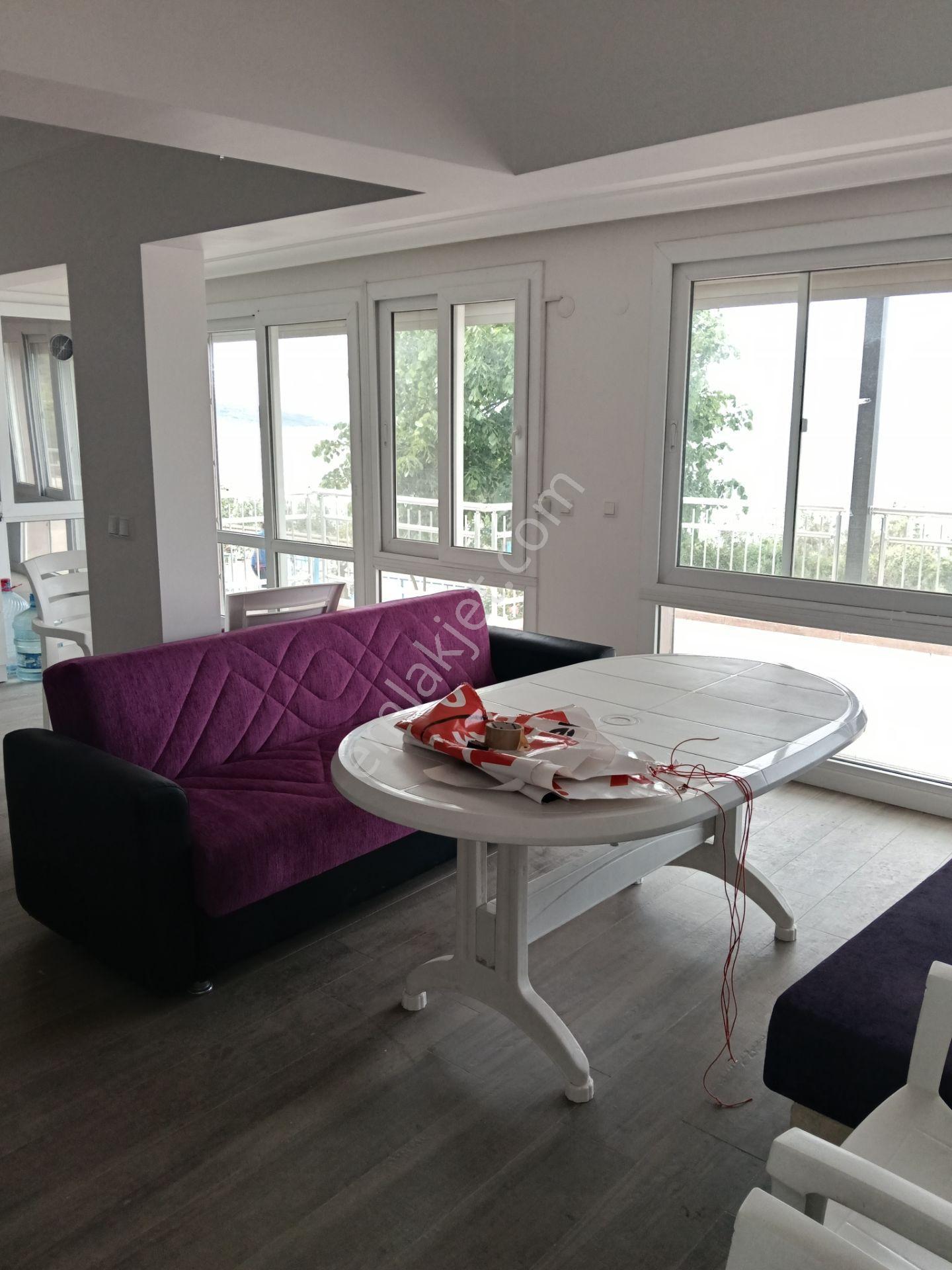Rose Emlak'tan Kiralık Ful Deniz Manzaralı Eşyalı Daire - Görsel 15