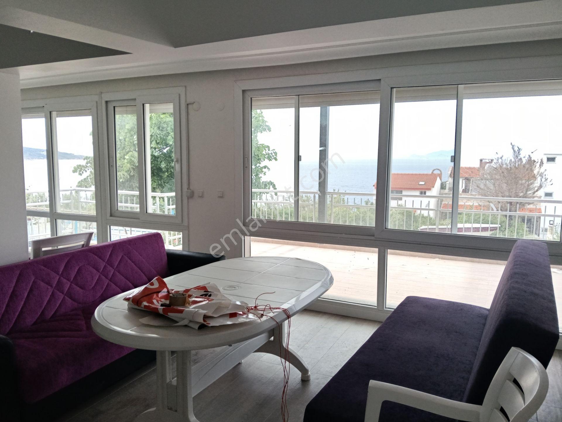 Rose Emlak'tan Kiralık Ful Deniz Manzaralı Eşyalı Daire - Görsel 16