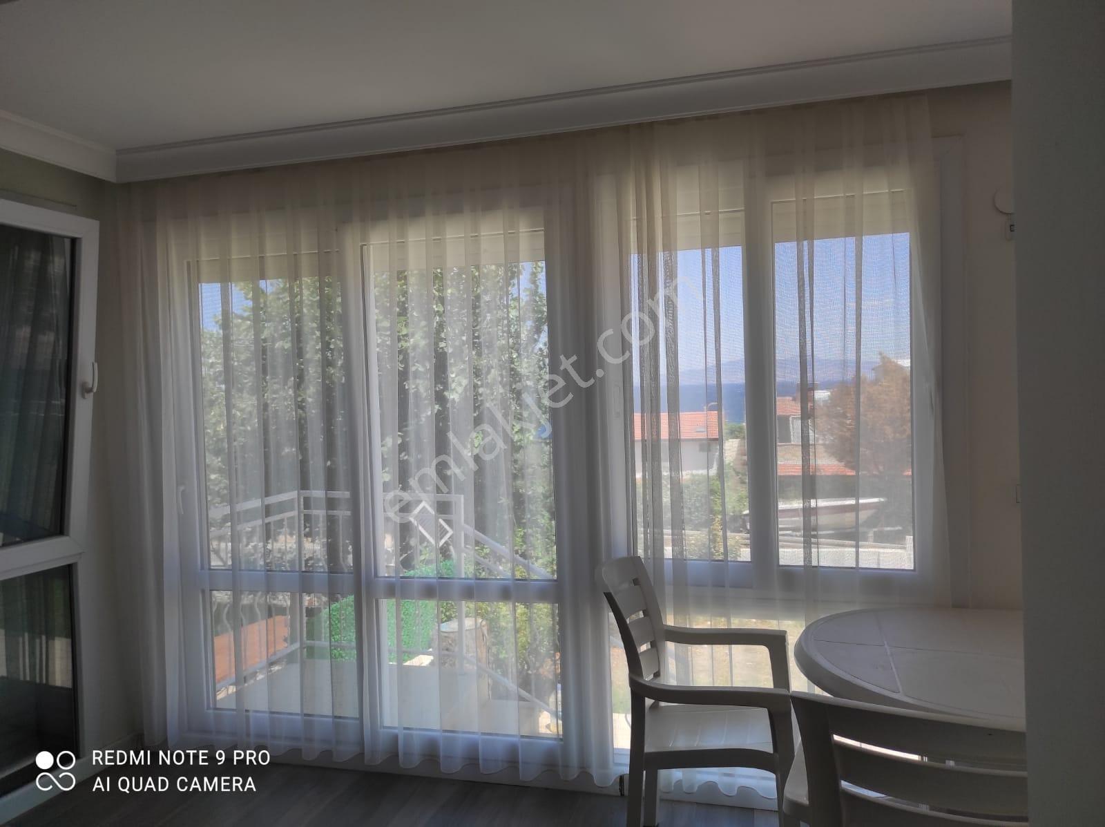 Rose Emlak'tan Kiralık Ful Deniz Manzaralı Eşyalı Daire - Görsel 6