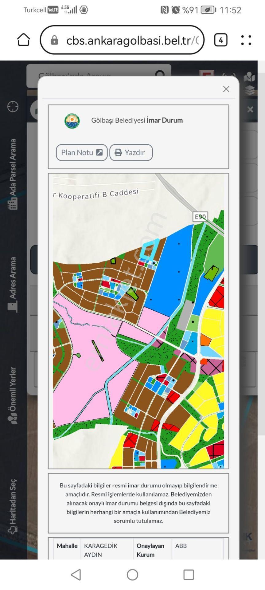 Gölbaşı Karagedik'te Bilkent Projesinde 1.000 M2 - Görsel 16