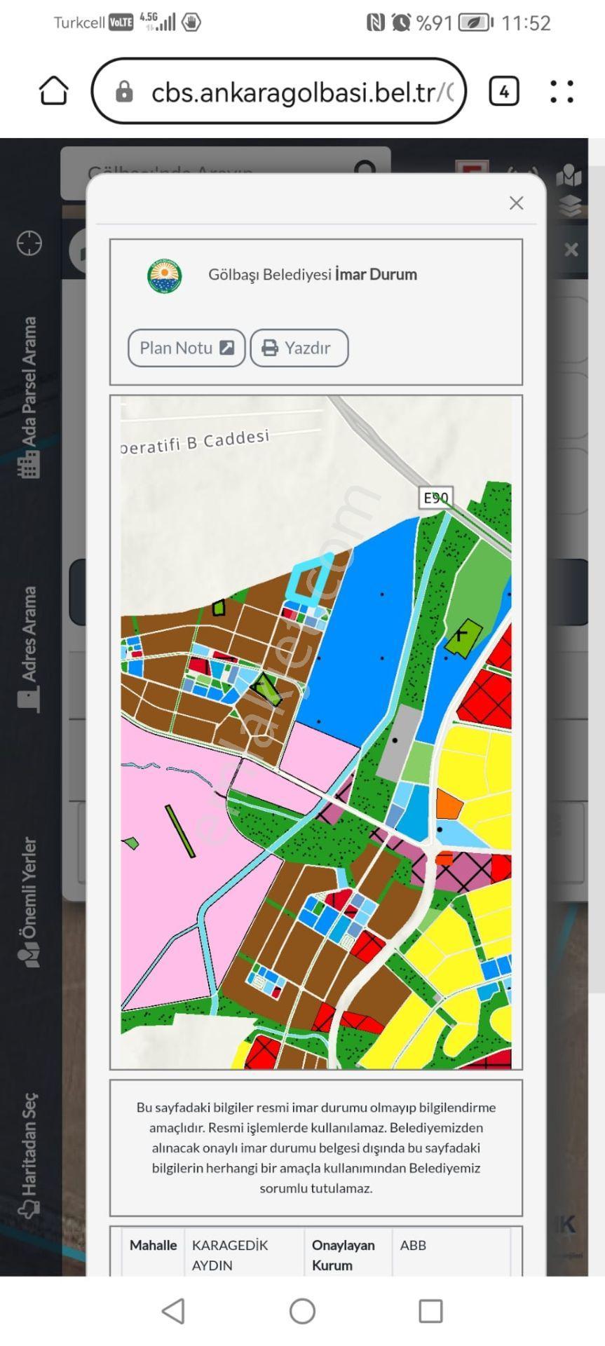 Gölbaşı Karagedik'te Bilkent Projesinde 1.000 M2 - Görsel 14