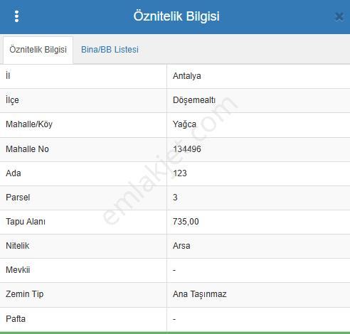 Antalya Döşemealtı Yağca’da 735 M² Satılık Arsa - Görsel 12